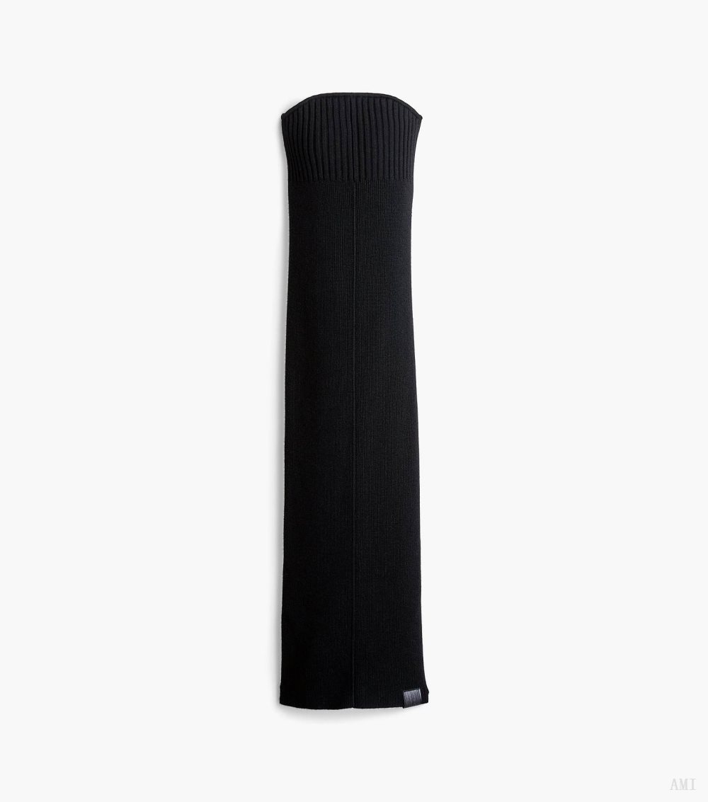 The Ribbed Knit Tube Dress