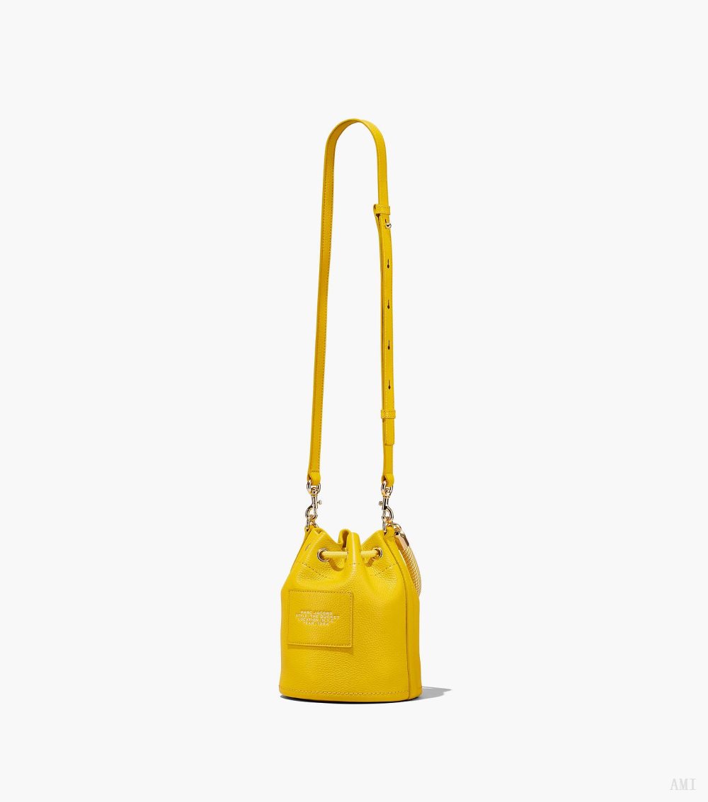 The Leather Bucket Bag