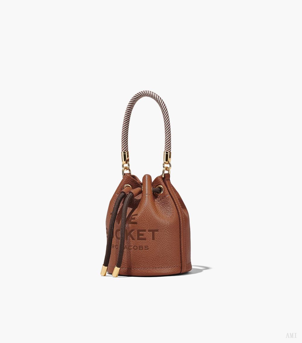 The Leather Mini Bucket Bag