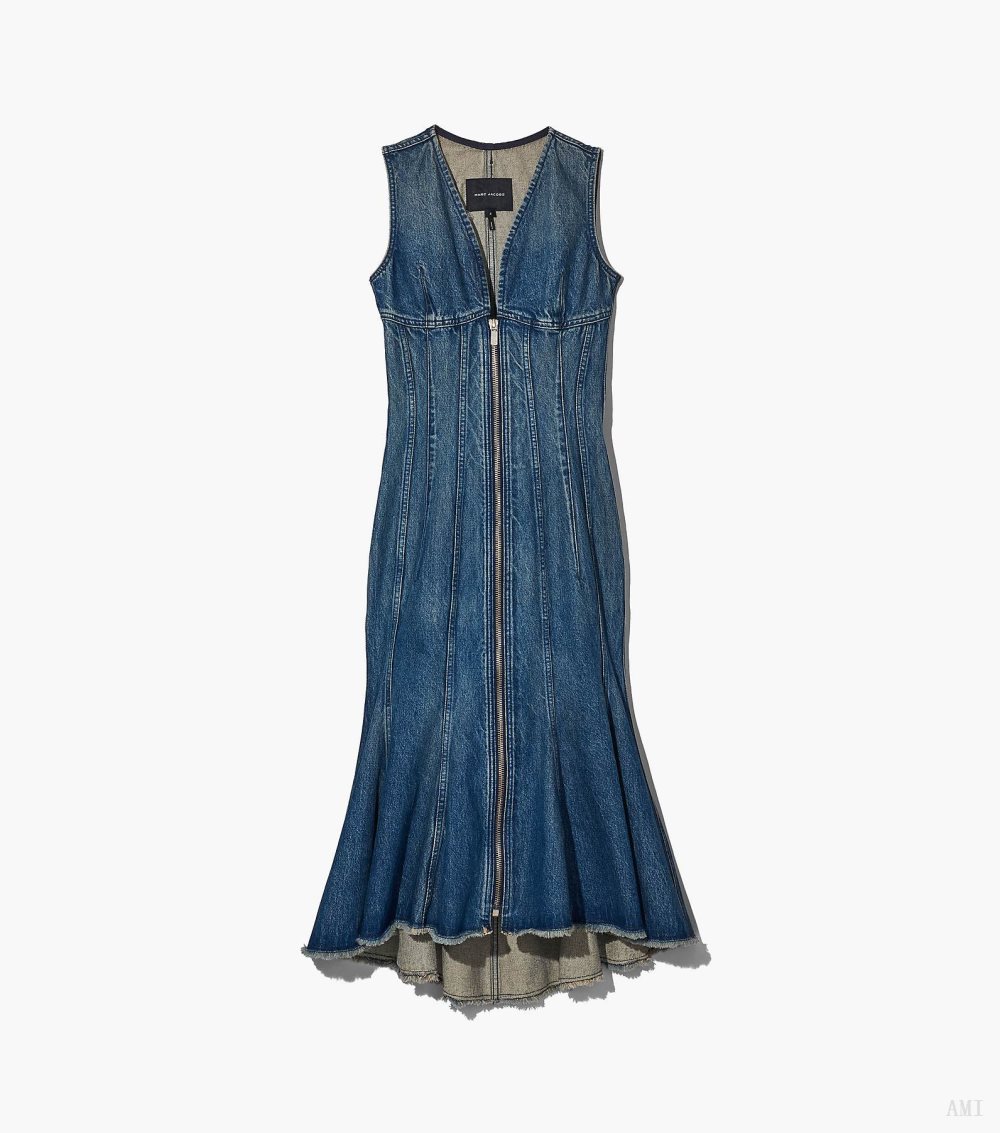 The Wave Denim Dress