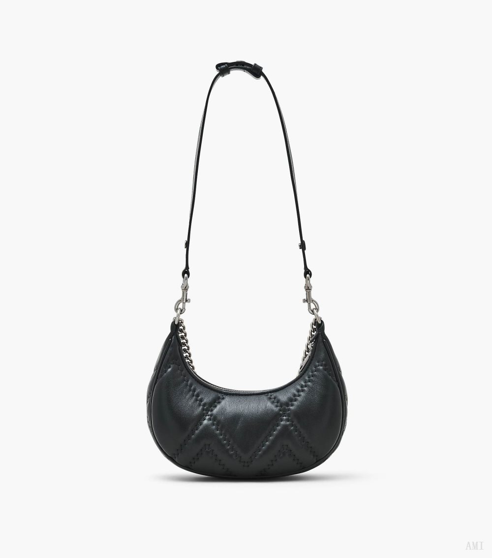 The Quilted Leather Curve Bag