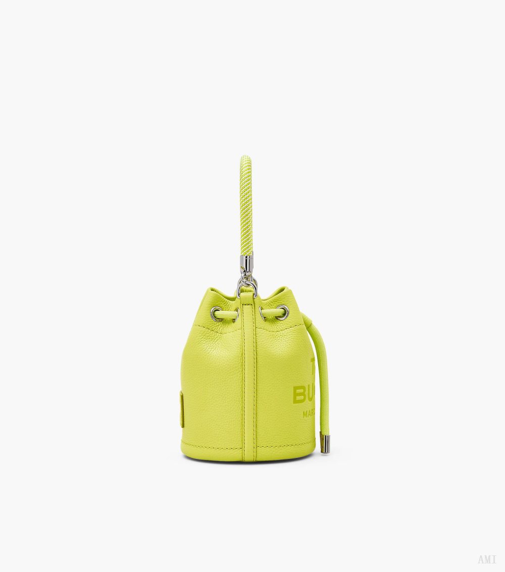 The Leather Mini Bucket Bag