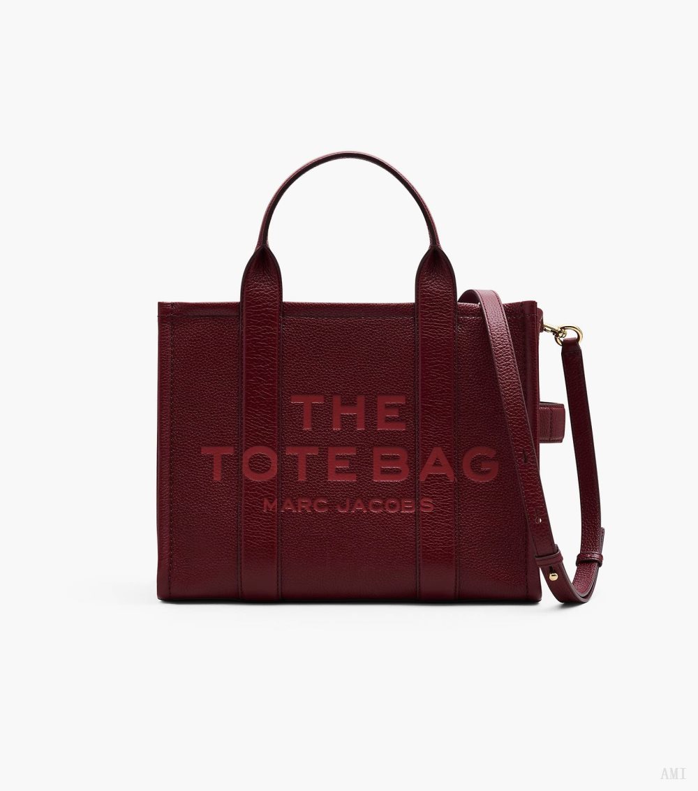 The Leather Medium Tote Bag