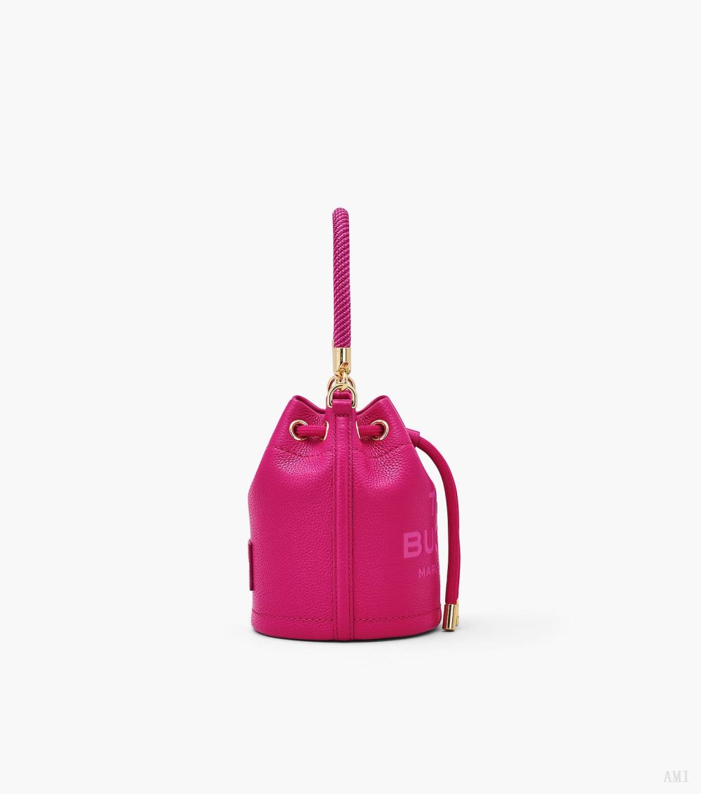 The Leather Mini Bucket Bag