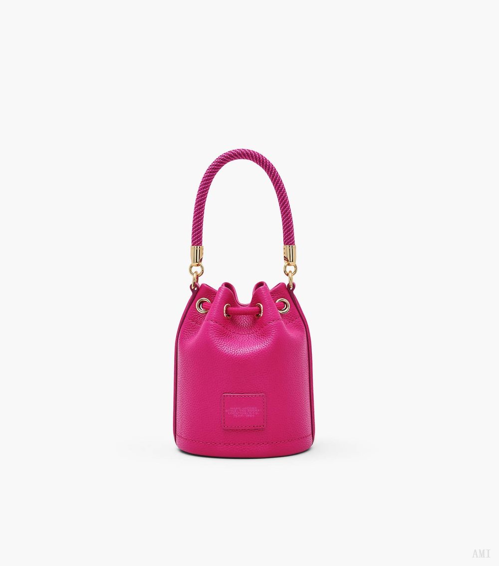 The Leather Mini Bucket Bag