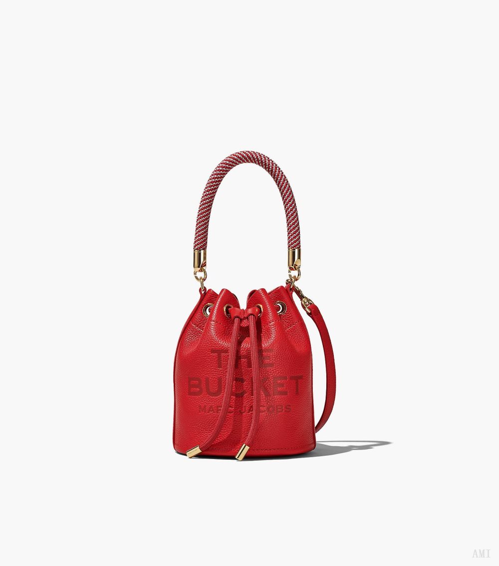 The Leather Mini Bucket Bag