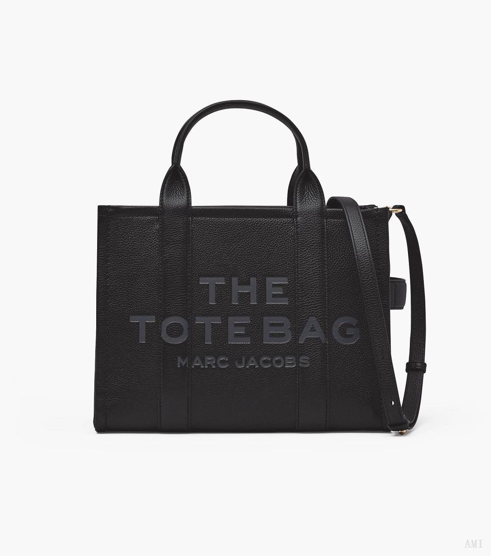 The Leather Medium Tote Bag