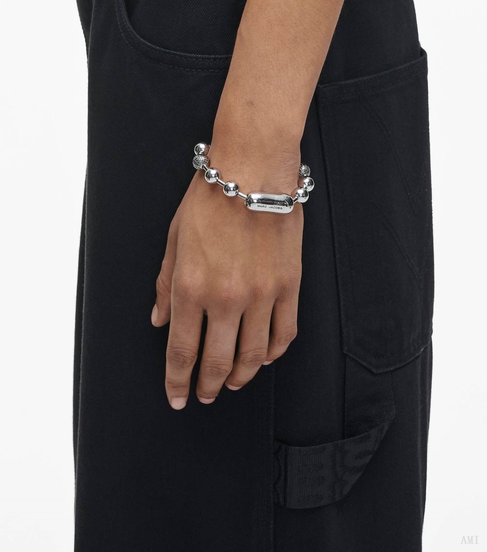 The Monogram Ball Chain Bracelet