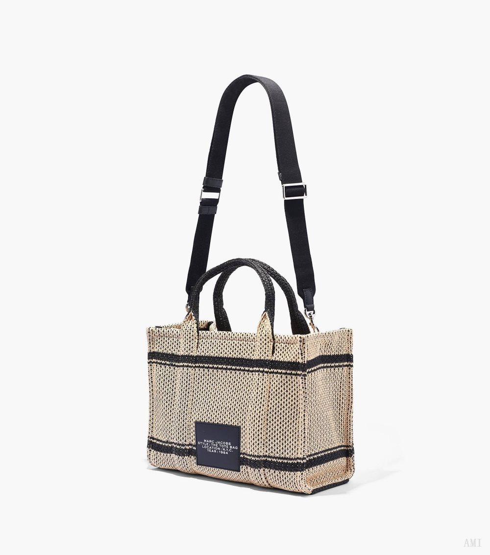 The Straw Jacquard Medium Tote Bag