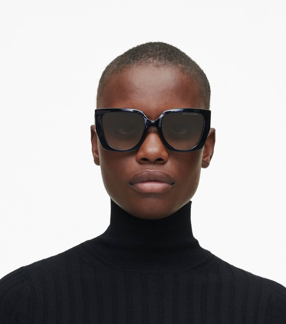 The J Marc Square Cutout Sunglasses